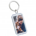 Personalised Acrylic Photo Keyring - Rectangle