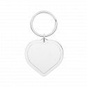Personalised Acrylic Photo Keyring - Heart