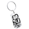 Picture-to-Drawing Military Tag Keyring