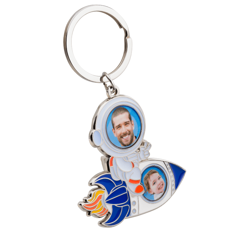 Astronaut Keyring with Personalised Face