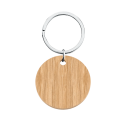 Personalised Geo-map Wooden Keyring