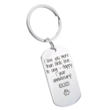 Personalised Photo Engraved Keyring - Best Dad